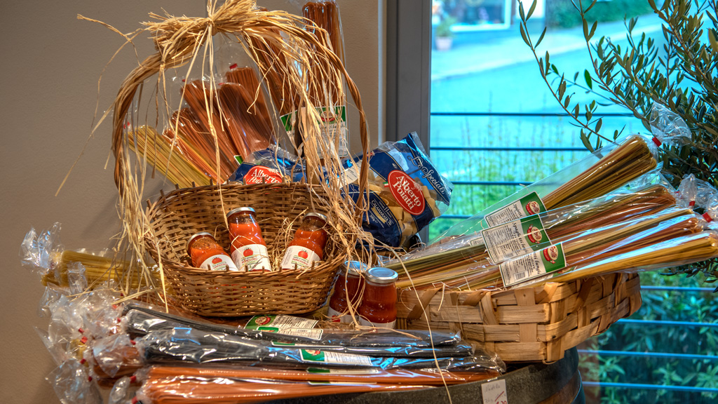 Pasta in jeder Form auch als Geschenk im Präsentkorb